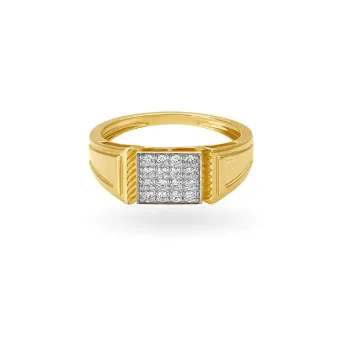 Pure White Gold  Ring